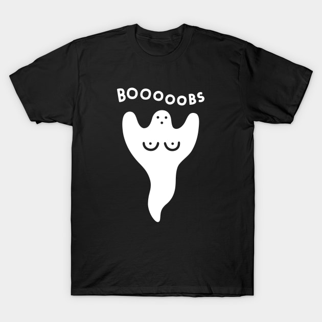 Ghost Boobs T-Shirt by obinsun